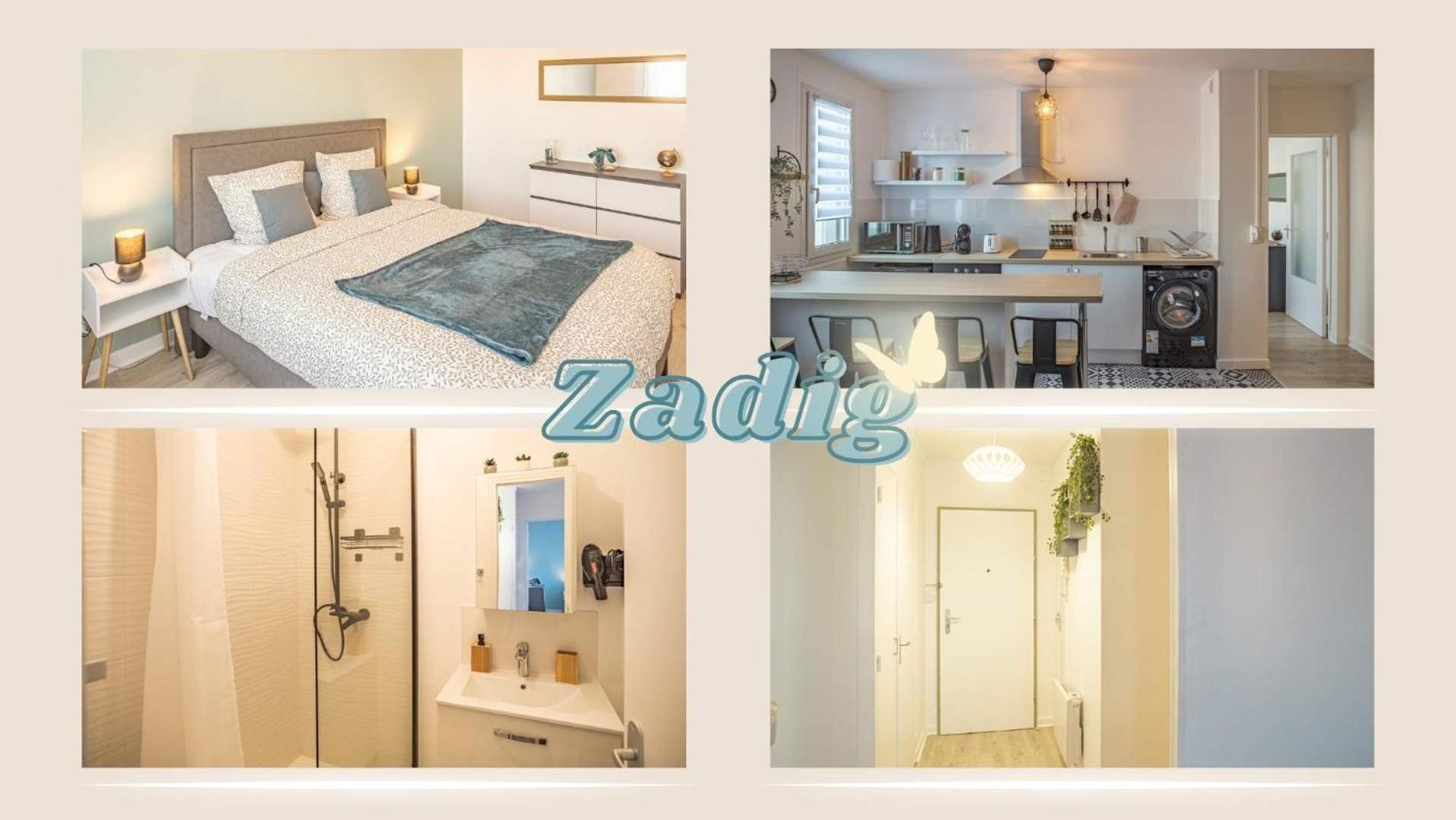 Zadig - Proche Hypercentre - 4 Pers. Apartment ทรัวส์ ภายนอก รูปภาพ